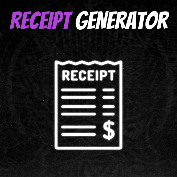 Receipt Generator